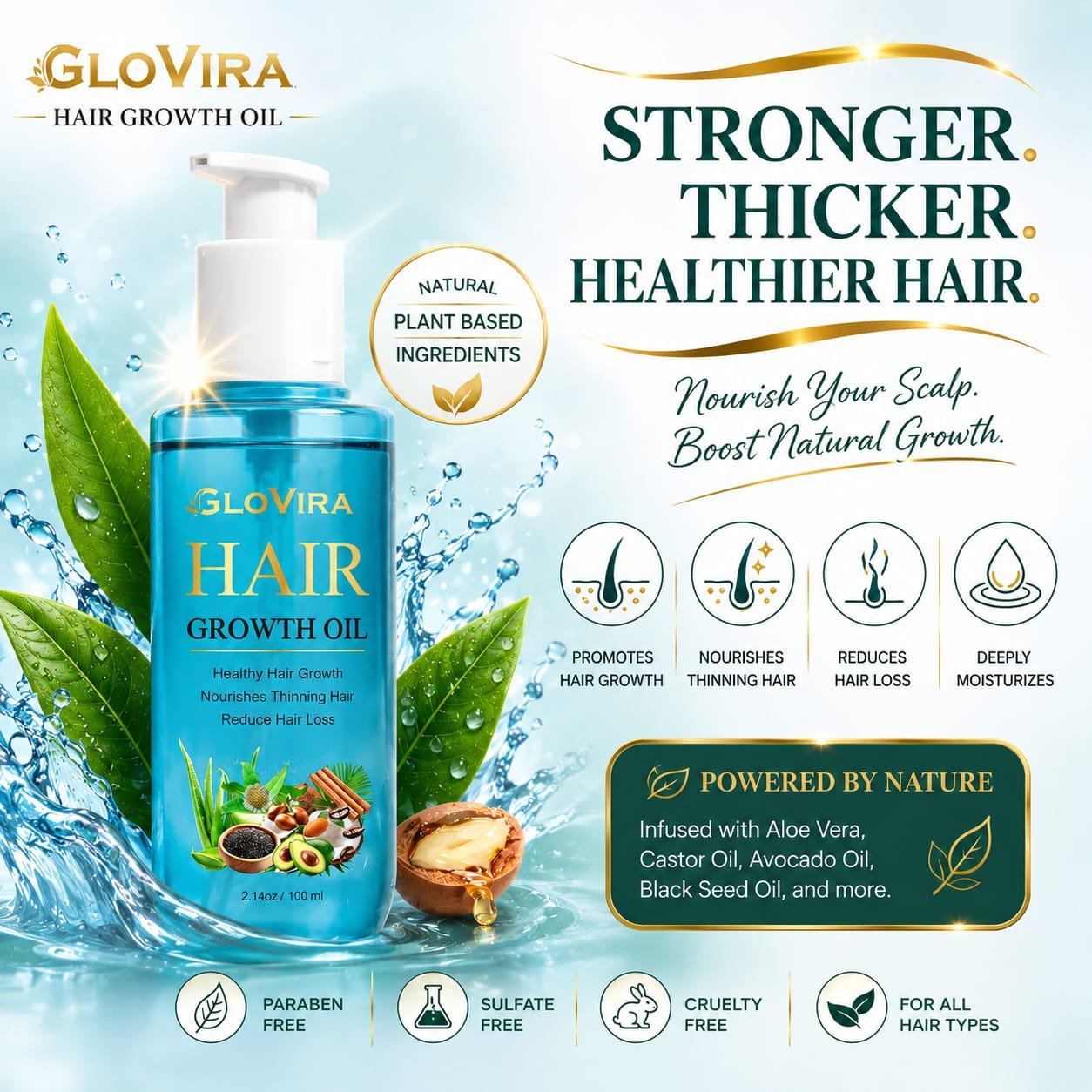 Glovira Hair Growth Oil - Image 6